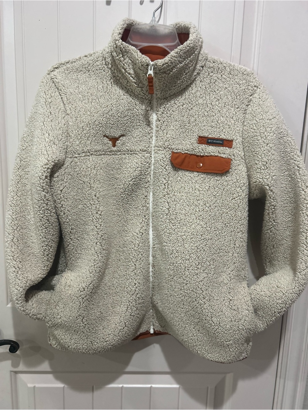University of Texas Longhorns Sherpa Columbia Jacket - Picture 8 of 8